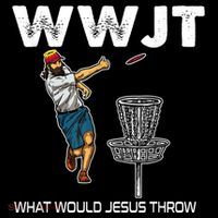 What Would Jesus Throw Golf Disc Bucket Hat thumb 4