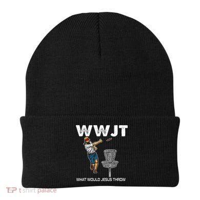 What Would Jesus Throw Golf Disc Beanie