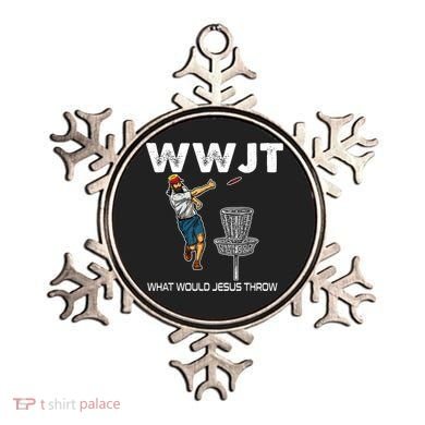 What Would Jesus Throw Golf Disc Ornament