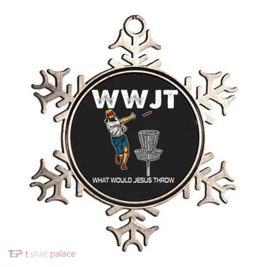 What Would Jesus Throw Golf Disc Ornament