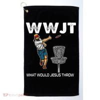 What Would Jesus Throw Golf Disc Golf Towel thumb 0