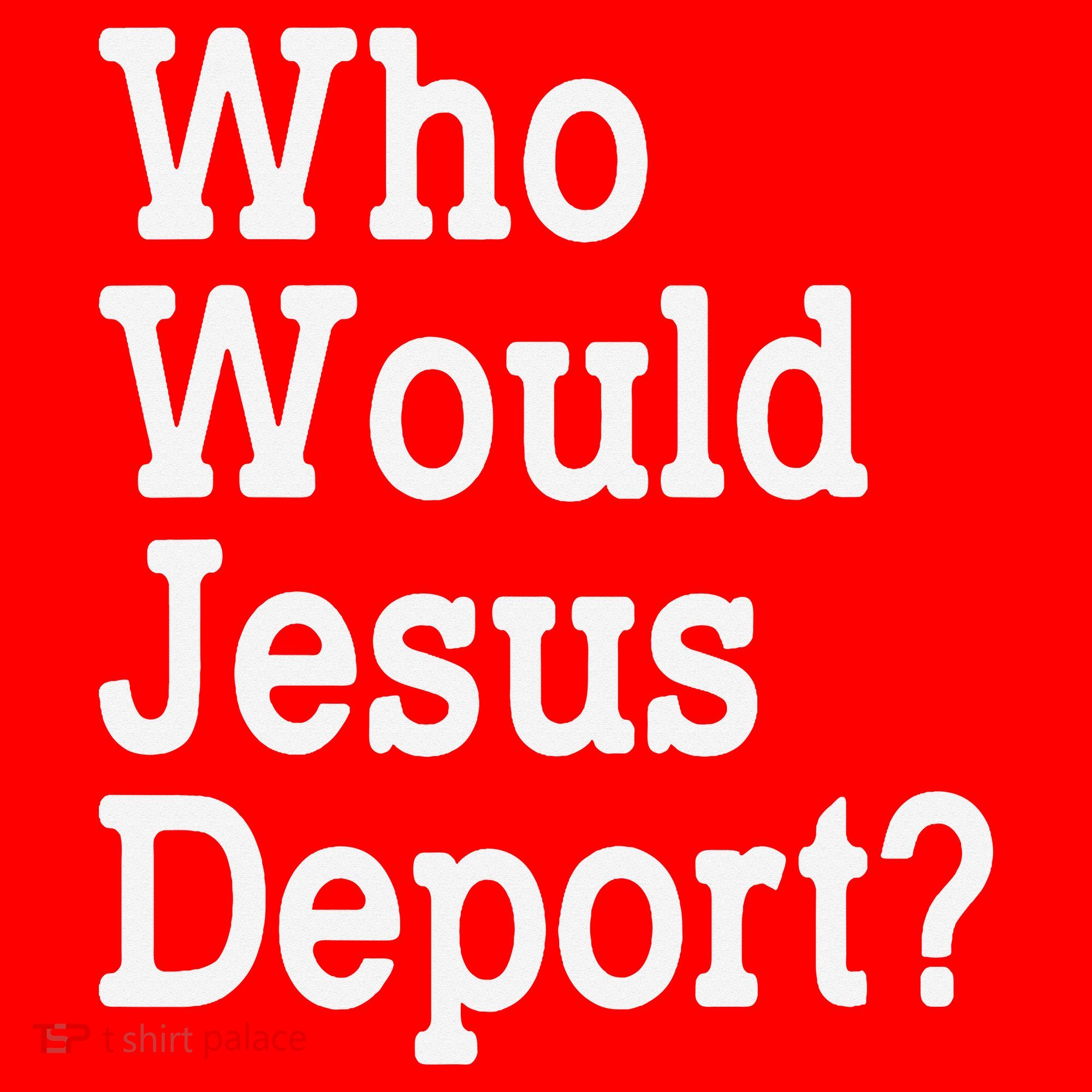 Who Would Jesus Deport Immigrant Rights Santa Hat