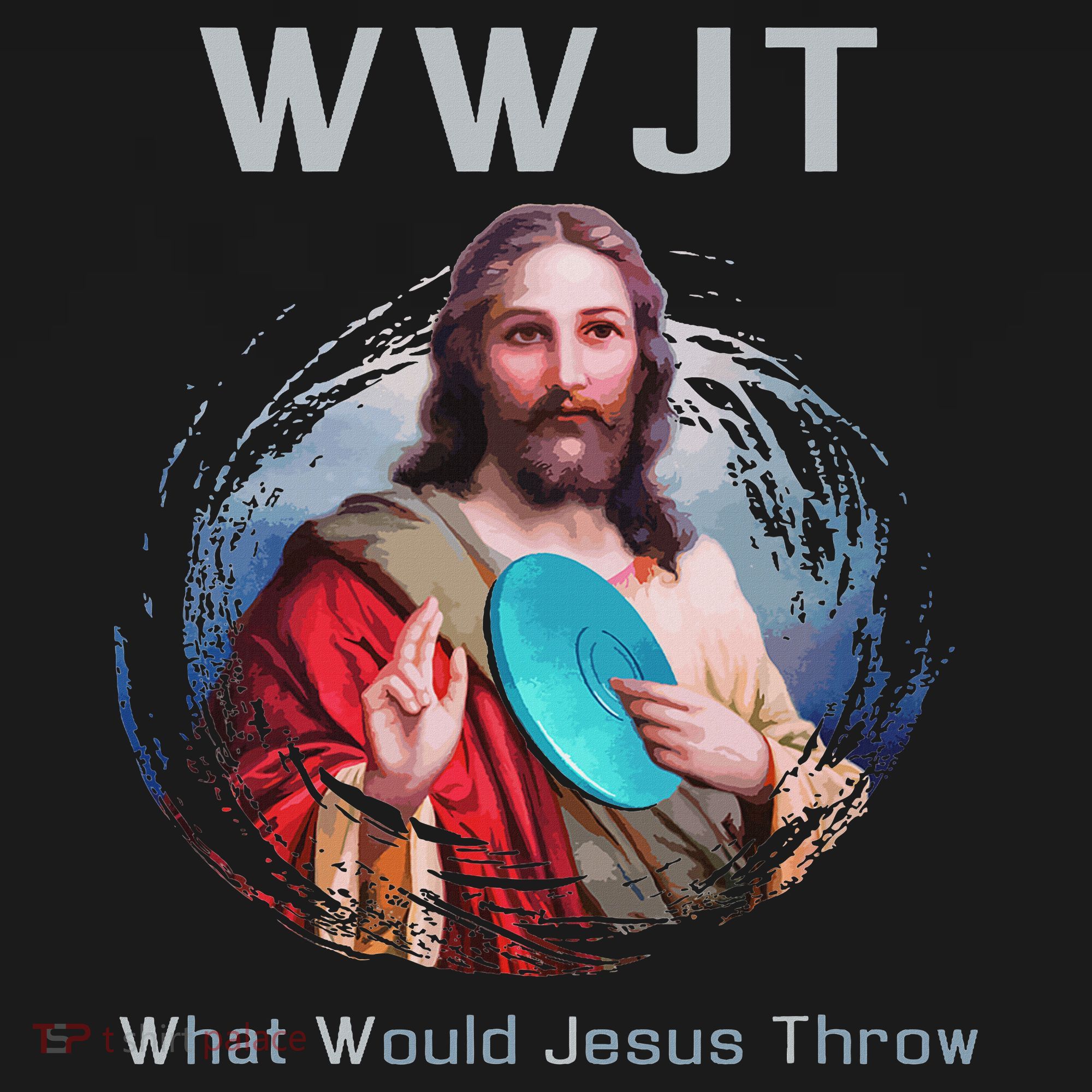 What Would Jesus Throw Funny Disc Golf & Women Coaster