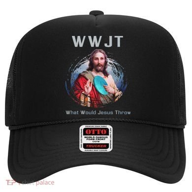 What Would Jesus Throw Funny Disc Golf & Women Hat