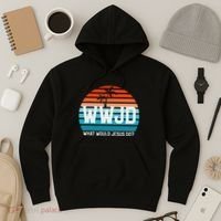 What Would Jesus Do He Would Love First! Wwjd Hwlf Hoodie thumb 3