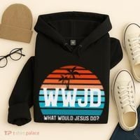 What Would Jesus Do He Would Love First! Wwjd Hwlf Hoodie thumb 4