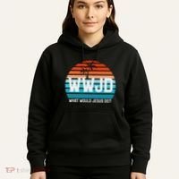 What Would Jesus Do He Would Love First! Wwjd Hwlf Hoodie thumb 5