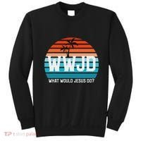 What Would Jesus Do He Would Love First! Wwjd Hwlf Sweatshirt thumb 0