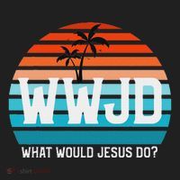 What Would Jesus Do He Would Love First! Wwjd Hwlf Beanie thumb 2