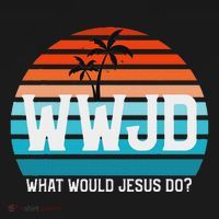 What Would Jesus Do He Would Love First! Wwjd Hwlf Baby Bodysuit thumb 2