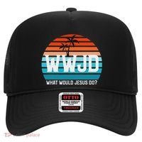 What Would Jesus Do He Would Love First! Wwjd Hwlf Hat thumb 0