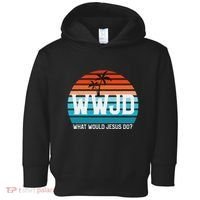 What Would Jesus Do He Would Love First! Wwjd Hwlf Toddler Hoodie thumb 0