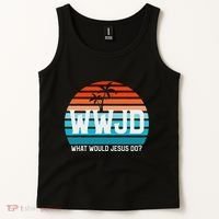 What Would Jesus Do He Would Love First! Wwjd Hwlf Tank Top thumb 2