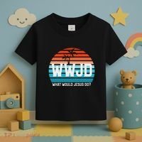 What Would Jesus Do He Would Love First! Wwjd Hwlf Toddler T-Shirt thumb 3