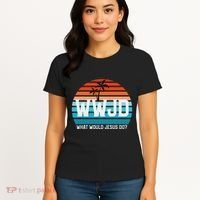 What Would Jesus Do He Would Love First! Wwjd Hwlf Women's T-Shirt thumb 4