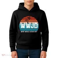 What Would Jesus Do He Would Love First! Wwjd Hwlf Kids Hoodie thumb 4