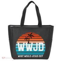 What Would Jesus Do He Would Love First! Wwjd Hwlf Tote Bag thumb 0