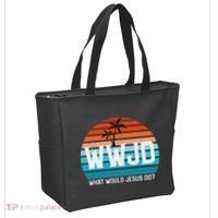 What Would Jesus Do He Would Love First! Wwjd Hwlf Tote Bag thumb 2