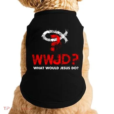 WWJD? What Would Jesus Do Doggie Tank