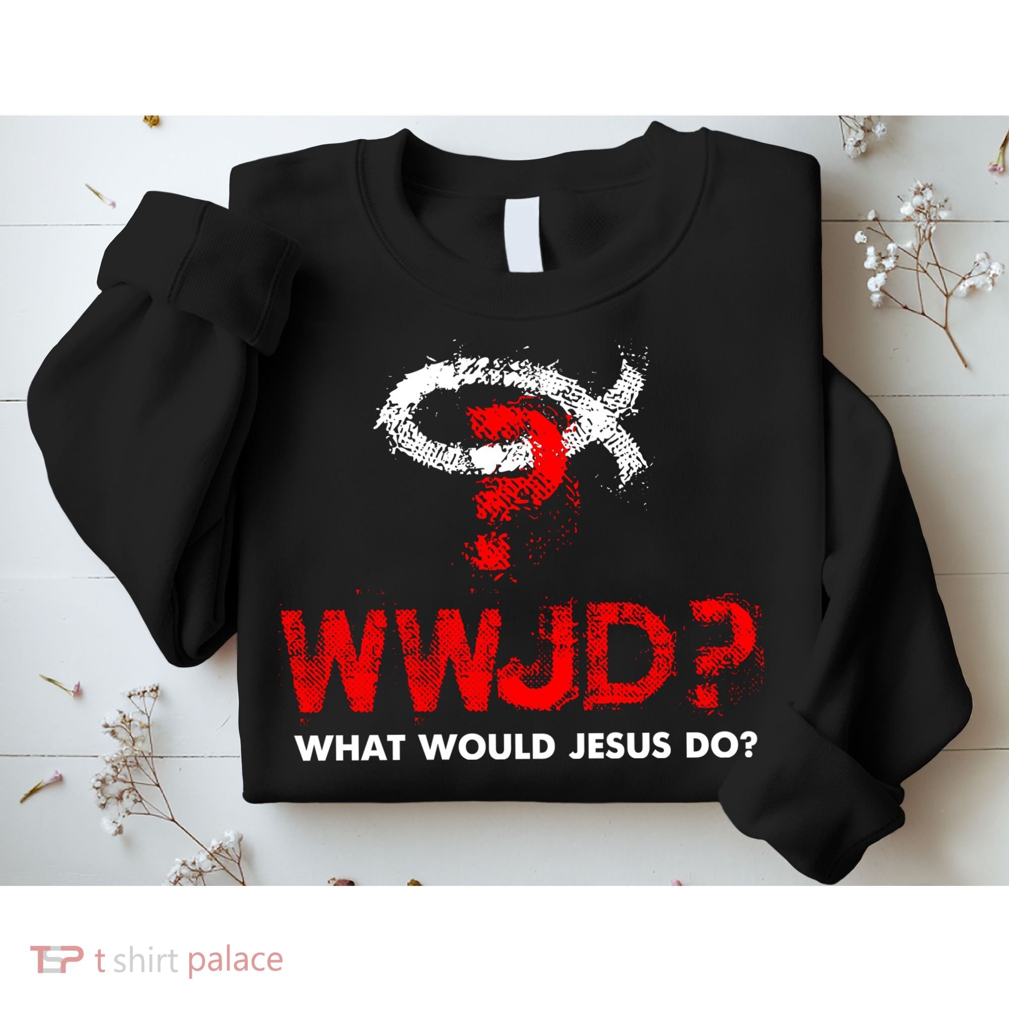 WWJD? What Would Jesus Do Sweatshirt