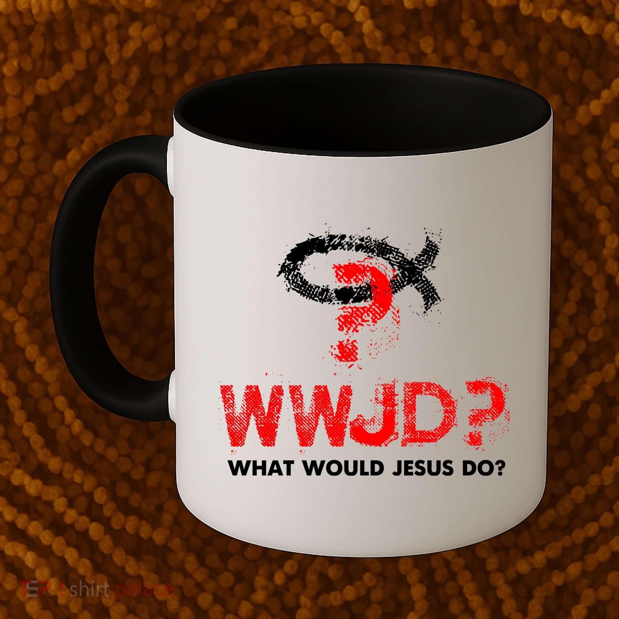 WWJD? What Would Jesus Do Coffee Mug