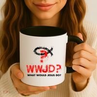 WWJD? What Would Jesus Do Coffee Mug thumb 3