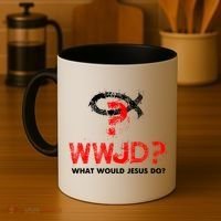 WWJD? What Would Jesus Do Coffee Mug thumb 4