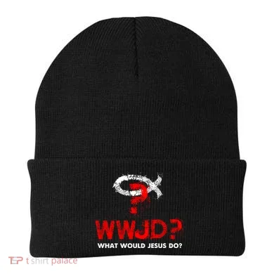 WWJD? What Would Jesus Do Beanie