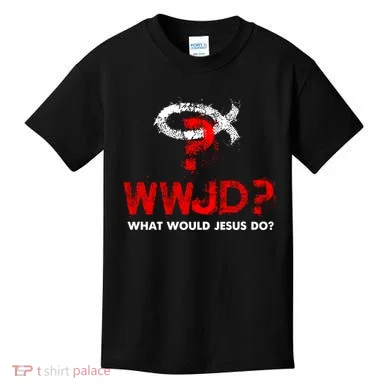 WWJD? What Would Jesus Do Kids T-Shirt