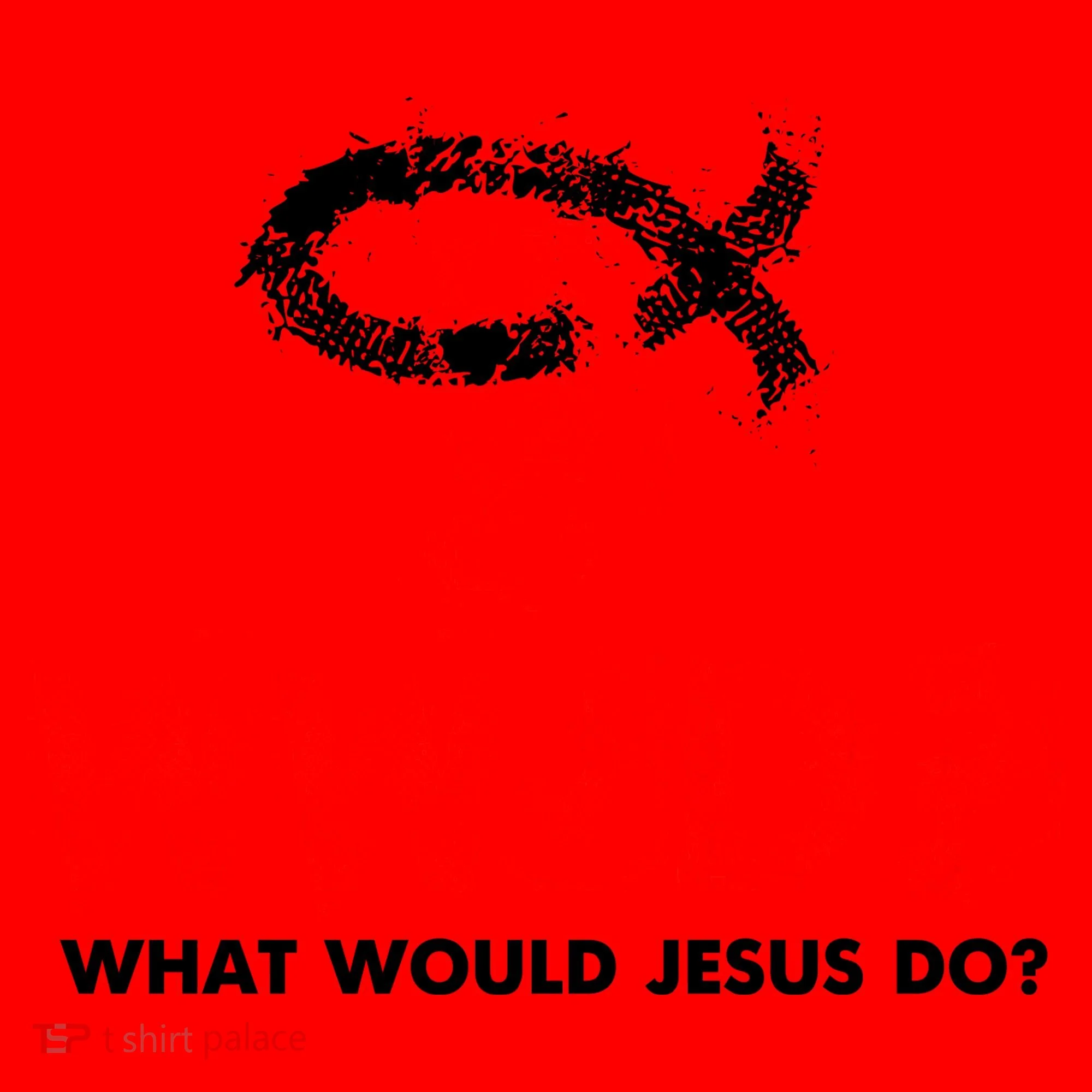 WWJD? What Would Jesus Do Santa Hat