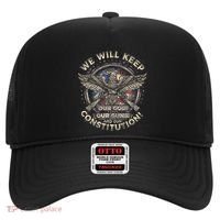 We Will Keep Our God Guns And Constitution Distressed Hat thumb 0