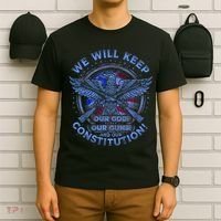We Will Keep Our God Guns And Constitution 2nd Amendment T-Shirt thumb 6
