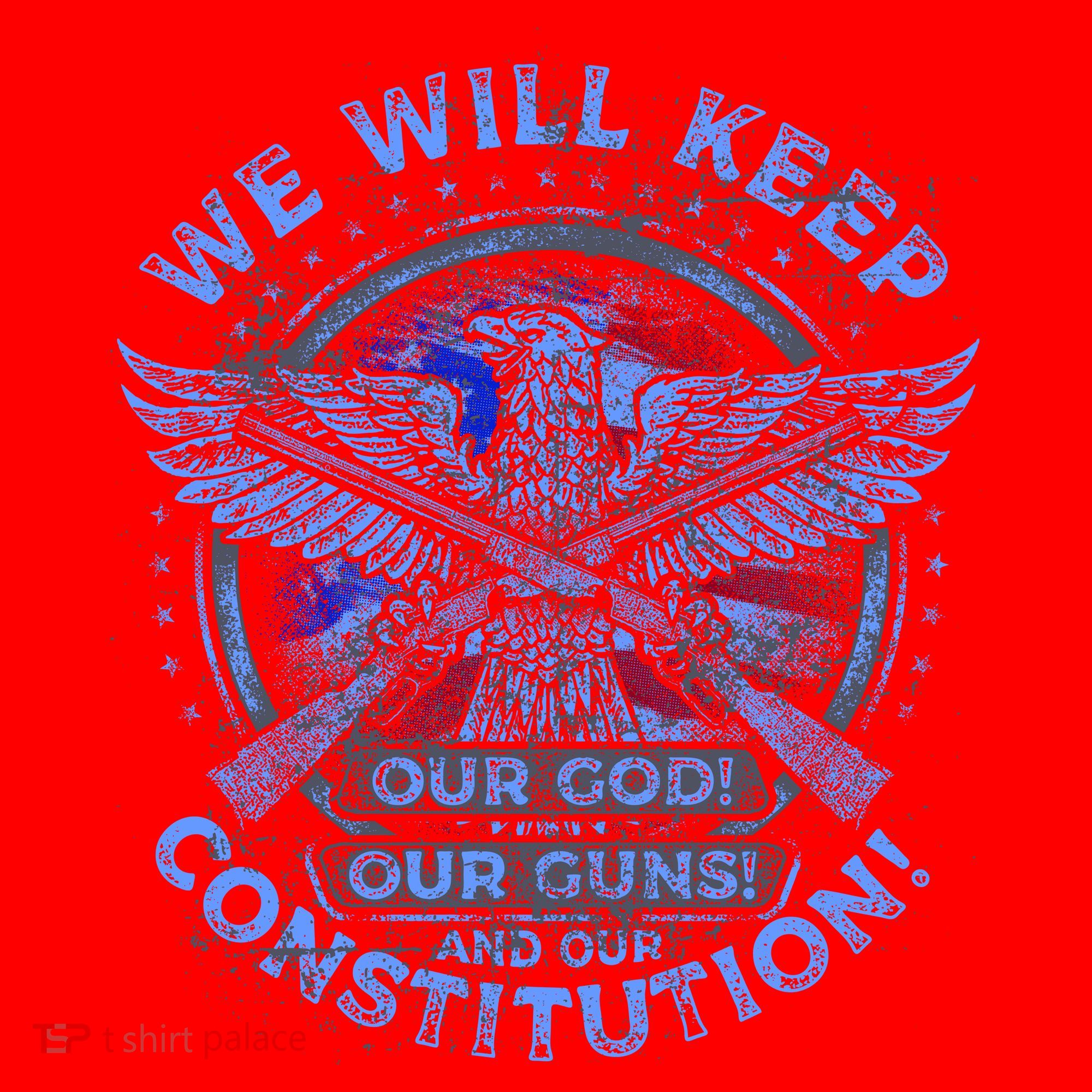 We Will Keep Our God Guns And Constitution 2nd Amendment Santa Hat
