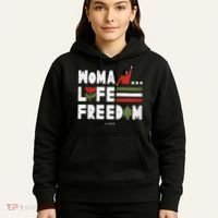 Womens Woman Life Freedom Hoodie thumb 5