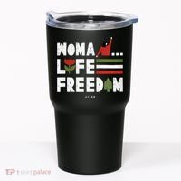 Womens Woman Life Freedom Tumbler thumb 0