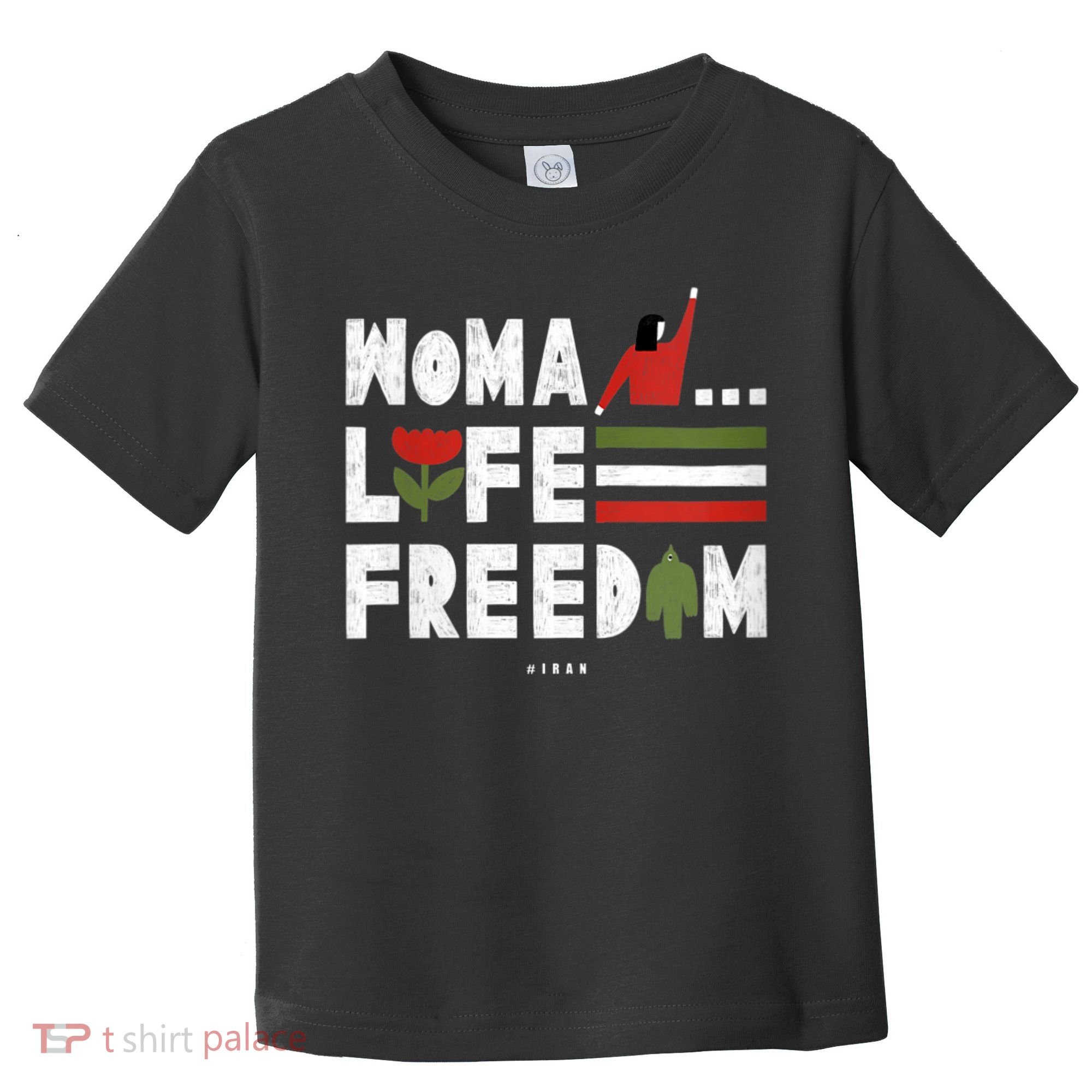 Womens Woman Life Freedom Toddler T-Shirt