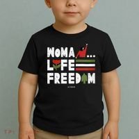 Womens Woman Life Freedom Toddler T-Shirt thumb 2