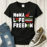 Womens Woman Life Freedom Women's T-Shirt thumb 3