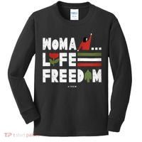 Womens Woman Life Freedom Kids Long Sleeve Shirt thumb 0