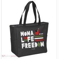 Womens Woman Life Freedom Tote Bag thumb 2