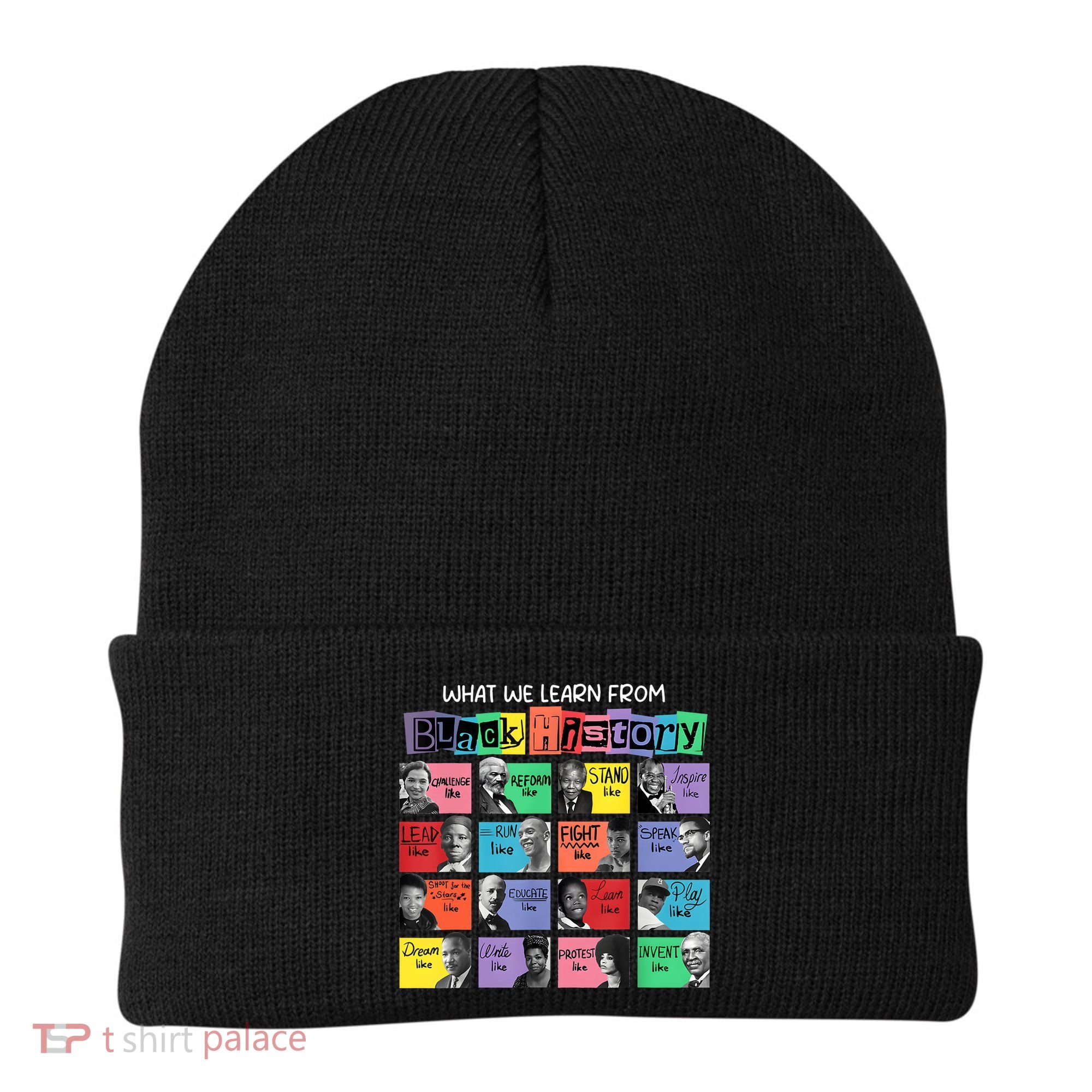 What We Learn From Black History Beanie