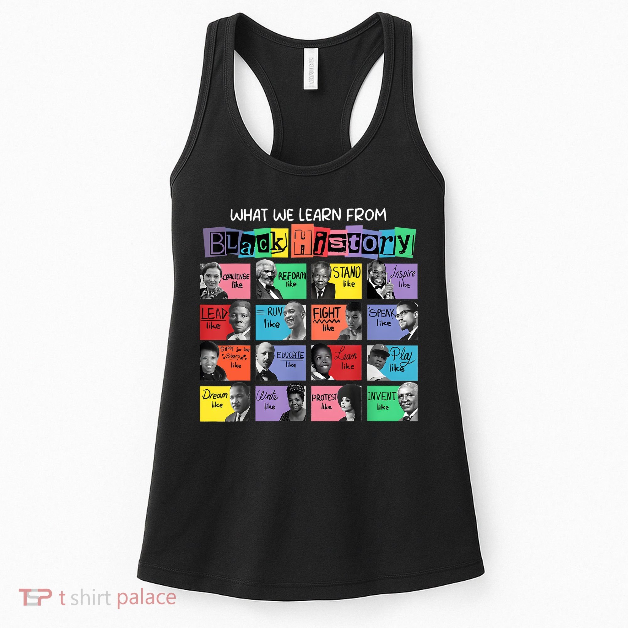 What We Learn From Black History Women's Tank Top