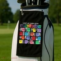 What We Learn From Black History Golf Towel thumb 2