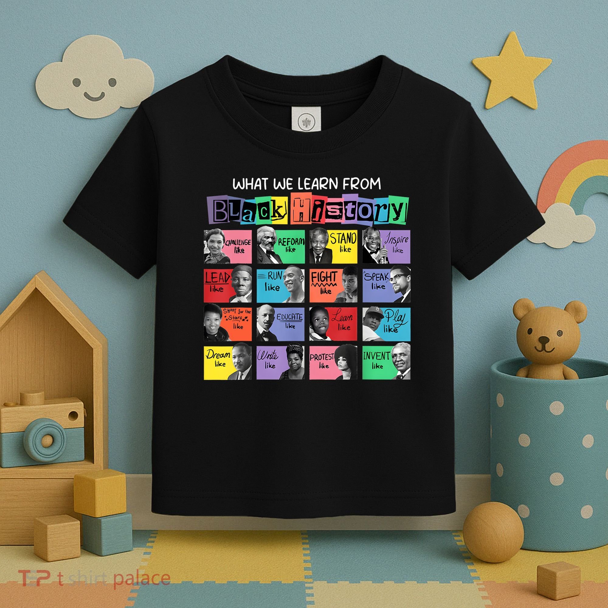 What We Learn From Black History Toddler T-Shirt