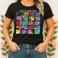 What We Learn From Black History Women's T-Shirt thumb 2