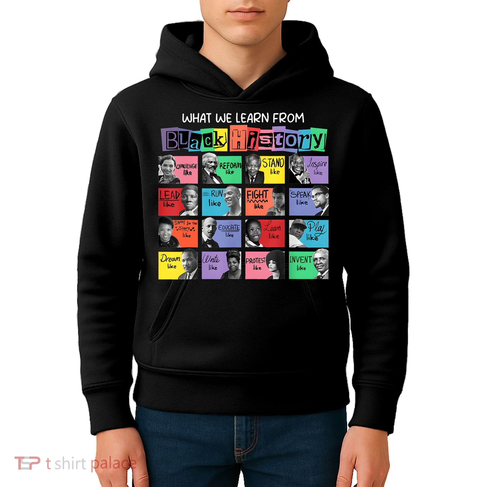 What We Learn From Black History Kids Hoodie