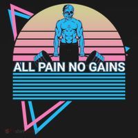 Weightlifting Weight Lifting Powerlifting All Pain No Gains Meaningful Gift Doggie Tank thumb 4