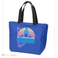 Weightlifting Weight Lifting Powerlifting All Pain No Gains Meaningful Gift Tote Bag thumb 3