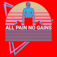 Weightlifting Weight Lifting Powerlifting All Pain No Gains Meaningful Gift Santa Hat thumb 1