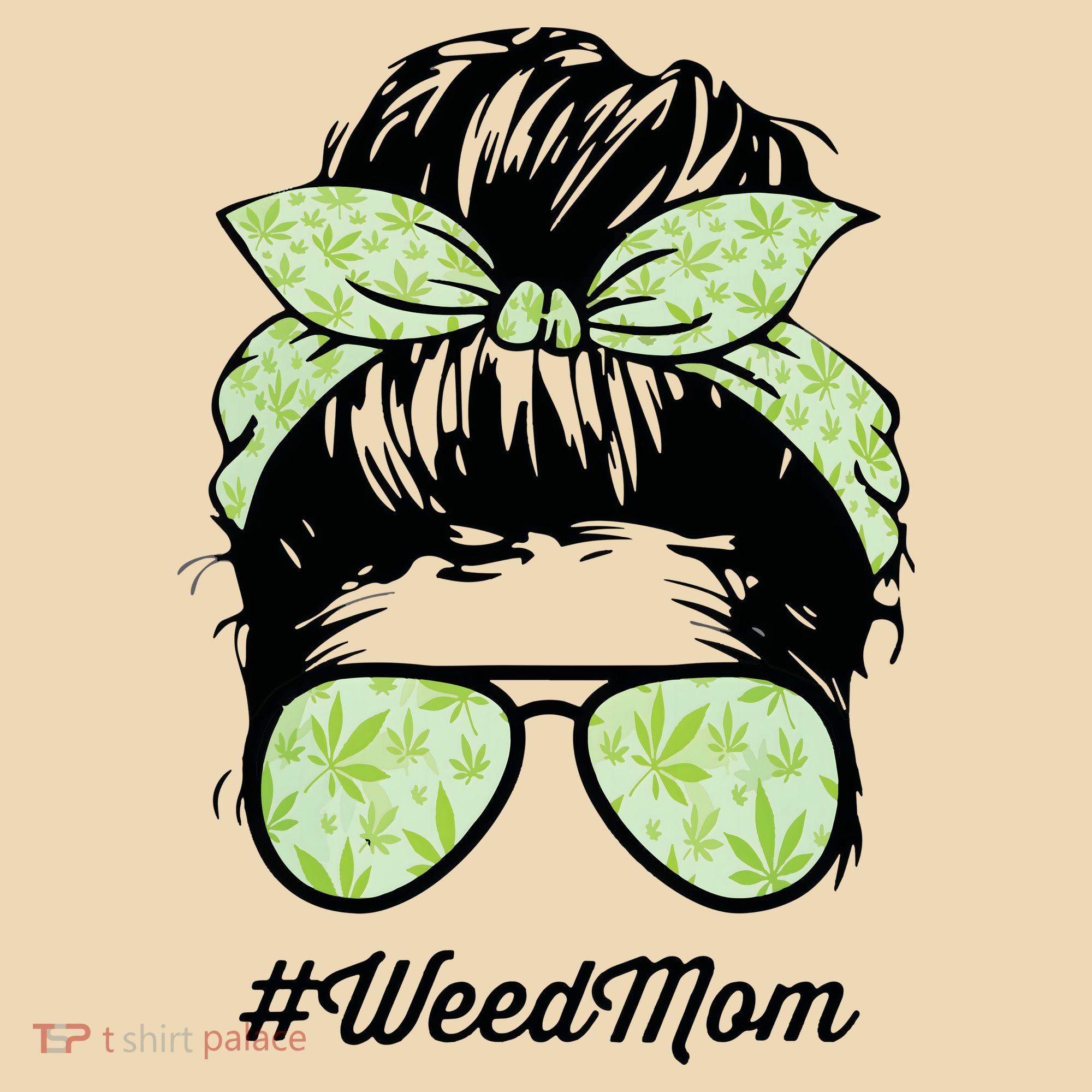 Womens Weed Mom Life With Leopard Mom Marijuana Weed Lover Tote Bag